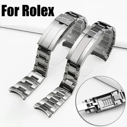 Watchbands For Rolex SUBMARINER DAYTONA Yacht-Master GMT Watch Band Strap glidelock Clasp Stainless Steel Bracelet 20mm