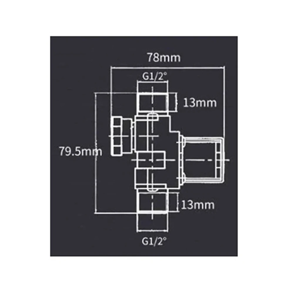 DC12V Automatic Water Solenoid Valve 1/2 Inch Male Thread Pressure‑Type Inlet Control Valve For Water Heater Water Supply