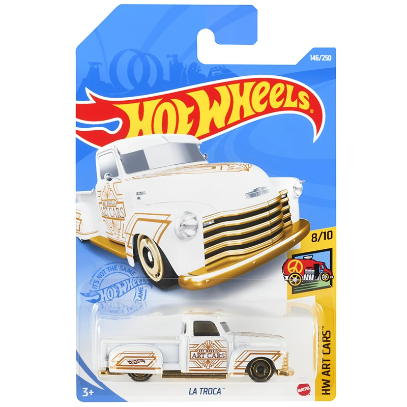 Hot Wheels LA TROCA coleção, modelo de carro de liga fundido, decoração presente, 1:64