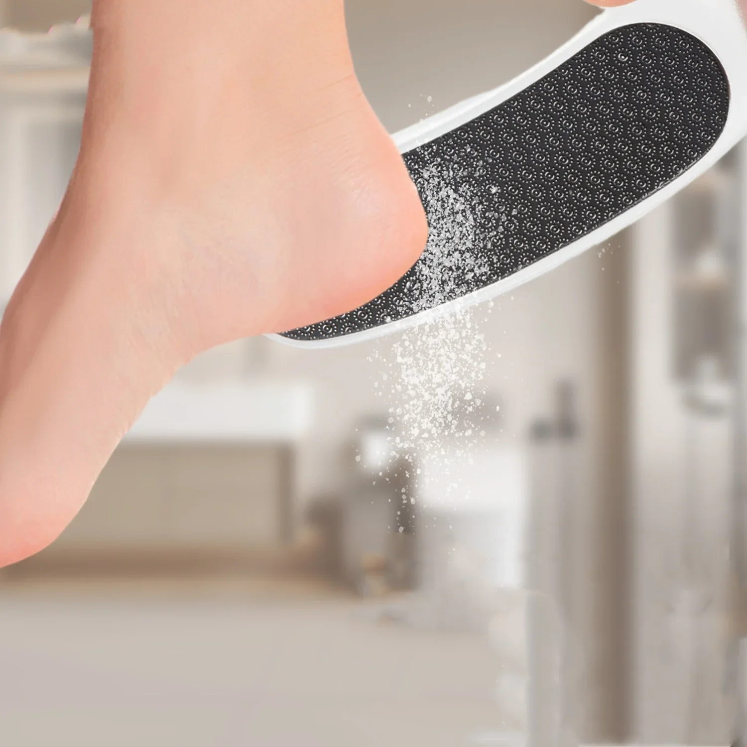 المهنية كعب الجلد الميت النسيج مزيل قدم الغسيل طاحونة نانو الزجاج ملف القدم المنزلية دليل باديكير أداة العناية بالقدم #5