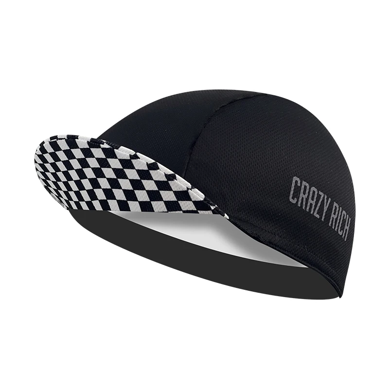 Black Series Most Popular Polyester Cycling Caps Sports Quick Dry Bicycle Hat Men Women Wear Absorb Sweat Breathable