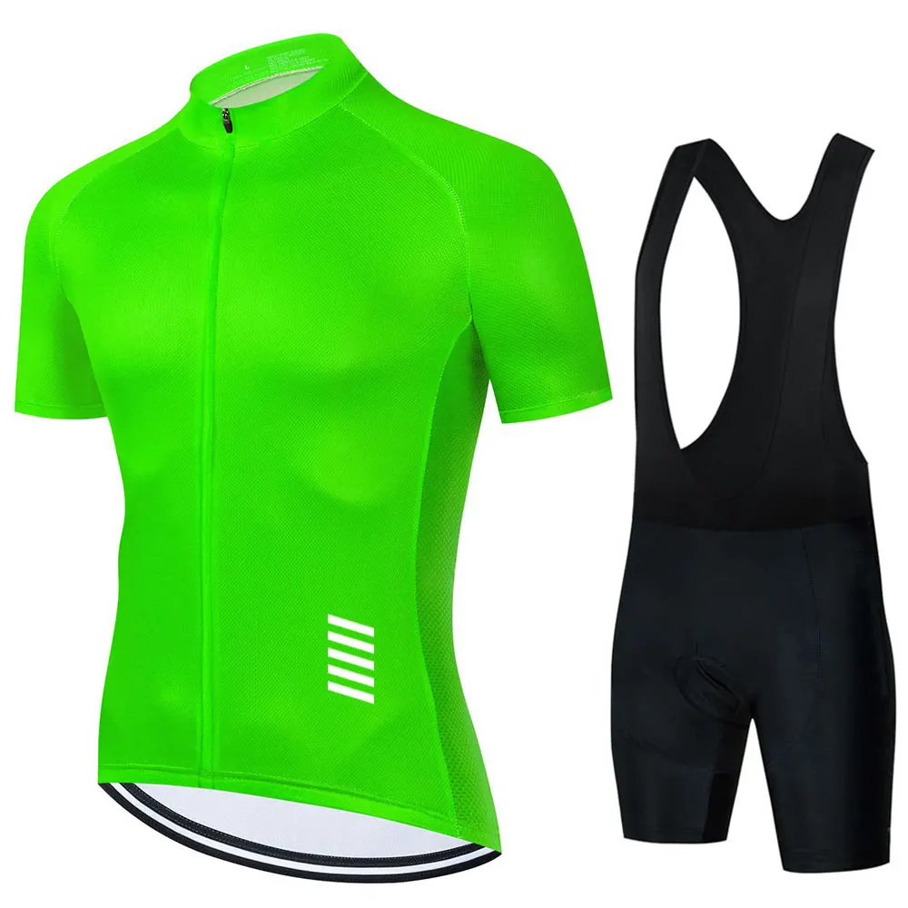 New 2023 Men Summer Jersey Set Short Sleeve Ropa Ciclismo Hombre Cycling Clothing Triathlon Bib Shorts Suit Bike Uniform Maillot - Image 5