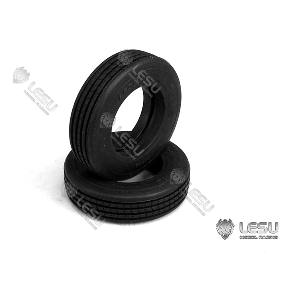 LESU S-1287-1, 1/14 truck tire, 52MM diameter, high quality rubber tire suitable for semi-trailer