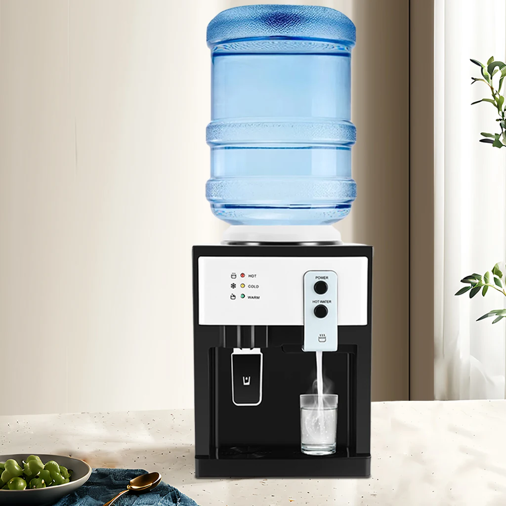 موزع المياه الكهربائية موزع الماء الساخن موزع الماء البارد الماء الساخن والبارد 8 ~ 95 ° موزع مياه الشرب سي 550 وات (أبيض) #1