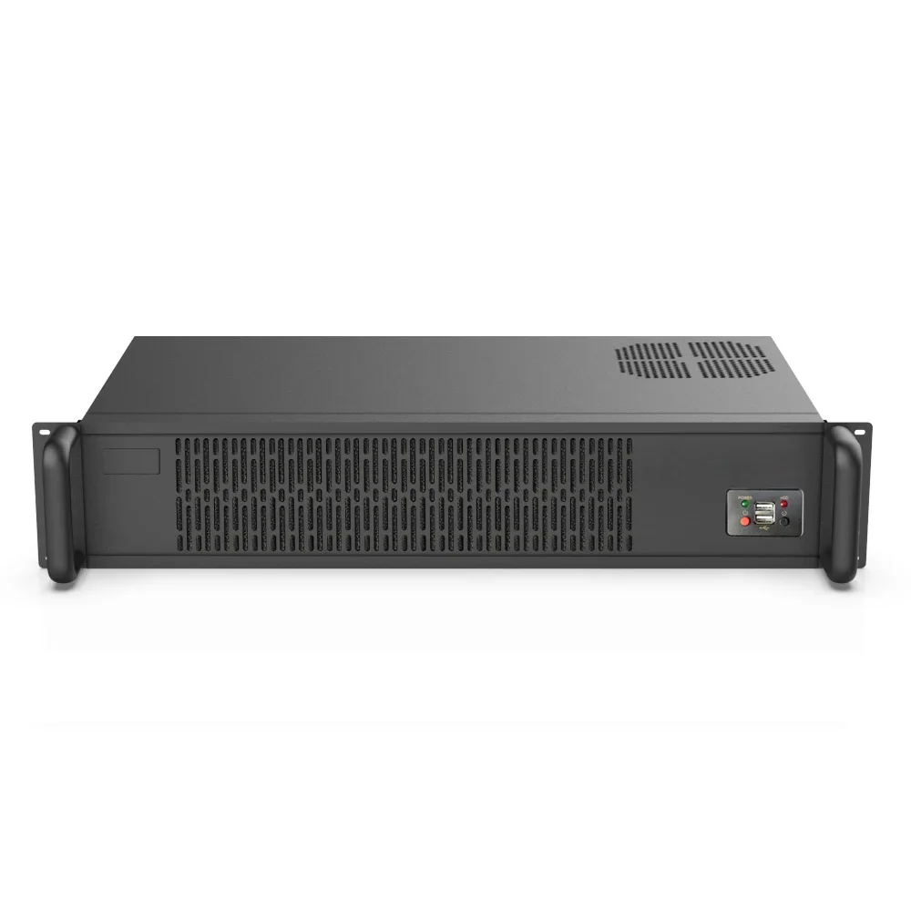 2u Chassis Mini Industrial Server in-line HDD Enterprise Hotel Air Cooled Quiet Simple Fan