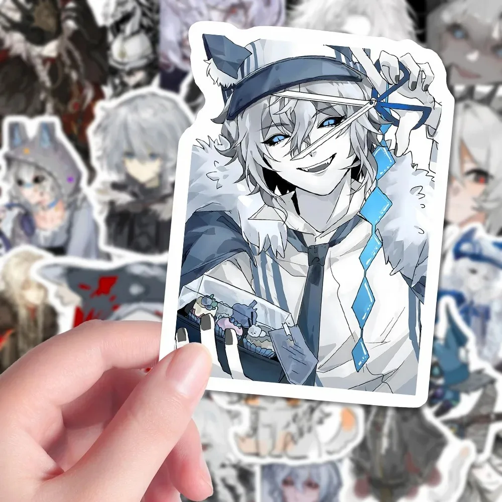 54 pçs jogo identidade v personagem anime adesivos decorativos desktop skate caso de telefone bagagem geladeira manuais