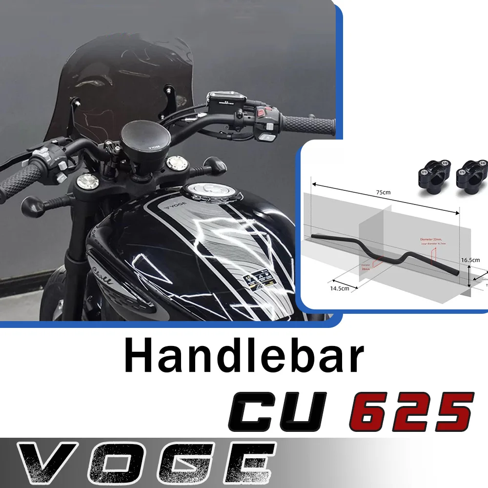 

For VOGE CU625 voge 625cu motorcycle modified handlebar Xiaoyan handle faucet direction handle aluminum alloy lower handle