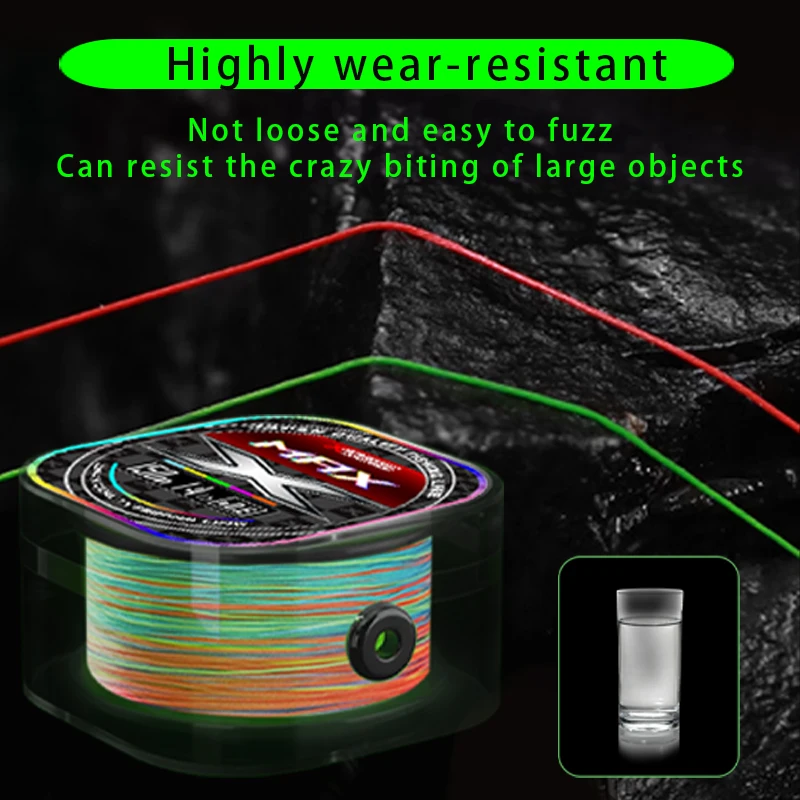 YGKX Fishing Line X8/X12 Braided Multifilament Fishing lines Super Strong Line Original ygk 150m/200m Fish Wire Multicolored
