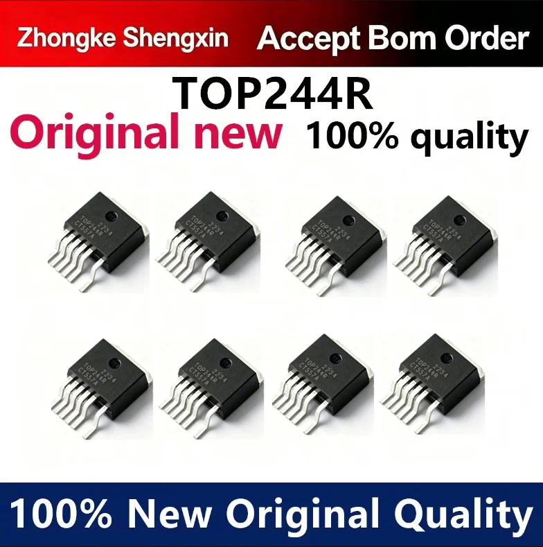 （5pcs-100pcs）Brand new original TOP244R TOP244 TO-263 American POWER power management IC