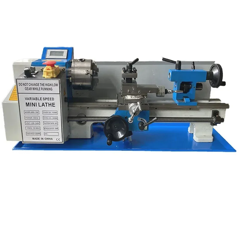 Lathe Home Small Ordinary CJ0618*350Mini DIY Manual High Precision Metal Outer Circle Small Lathe