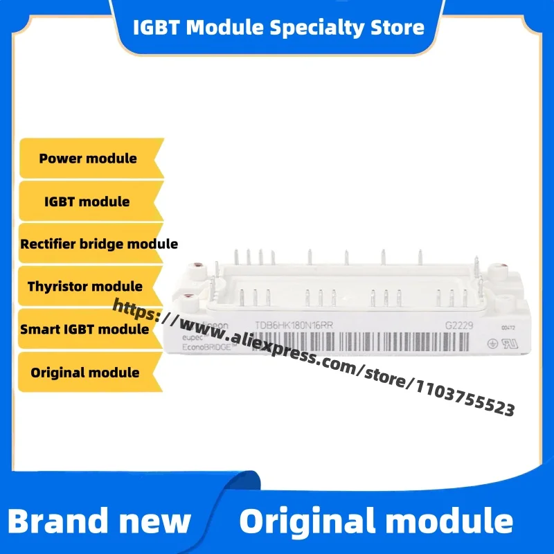 

New Original TDB6HK180N16RR TDB6HK104N16RR TDB6HK180N16RR_B48 IGBT Module