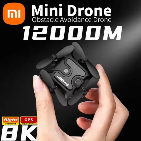 Xiaomi V2 미니 드론 전문 HD 카메라 5G Wifi FPV 공기 압력 고도 접이식 Quadcopter RC 드론 완구 새로운 UAV