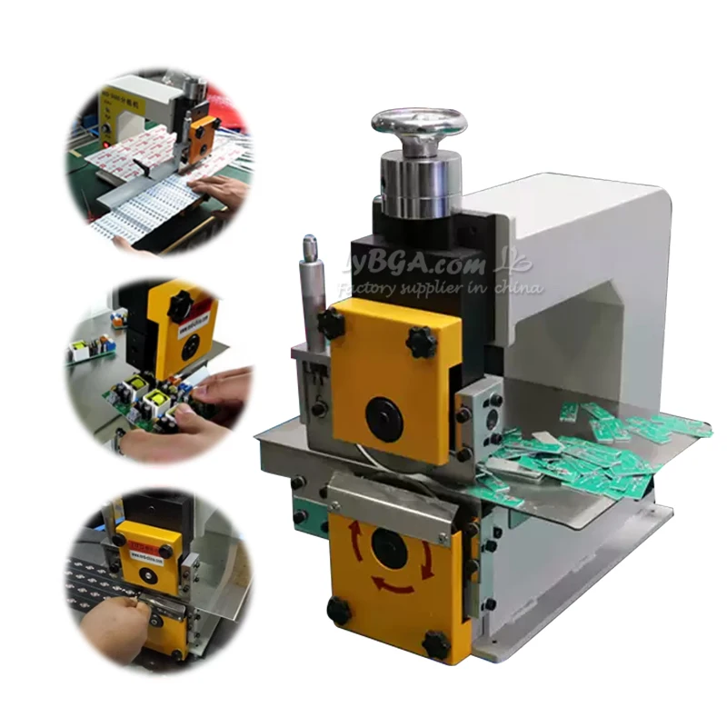 

Panel Cutting Machine Smart Panel Splitter Moving SKD-11 Cutter Platform Size 300*240/400*310/1500*450mm for PCB Plastic