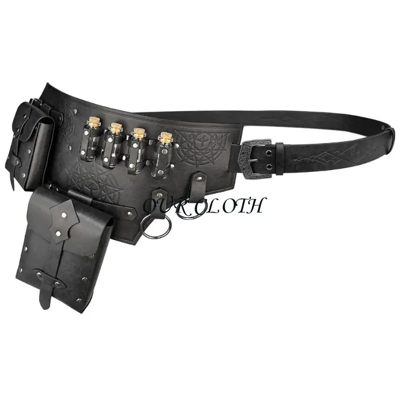 Halloween Vikinges Kostümzubehör mittelalterlicher Ritterkostüm für erwachsene Männer Y1AC