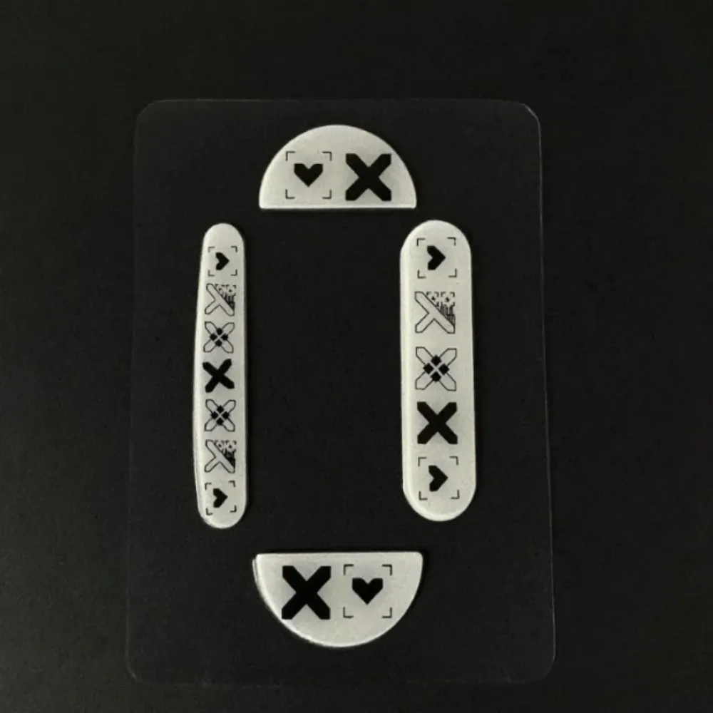 Glass Mouse Skates for Logitech MX Master 3/3s Mouse Feet Pads Smooth Durable Slim 2.5D Curved Edge Mouse Accessories