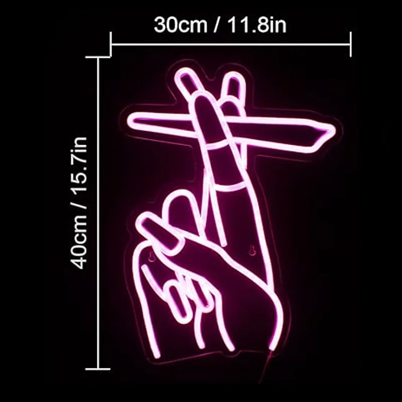 Handgreep Sigaret Neon Borden LED Neon Borden voor Muur Decor Gebaar Bar voor Slaapkamer Kantoor Restaurant Thuis Bar Party Game Room