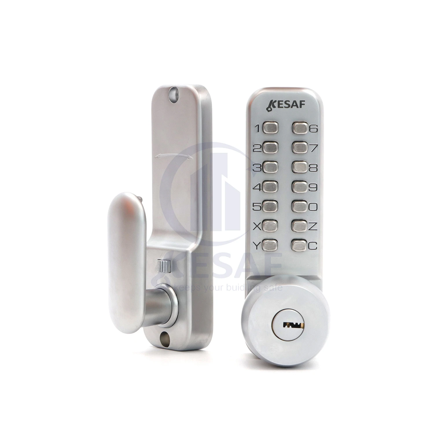 Pad Code Combination Access Mechanical Push Button Keyless Digital Code Furniture Handle Door L/ocks