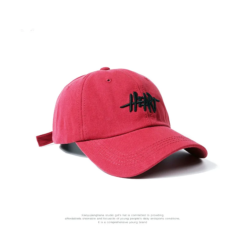 Baseball Cap Men New Vintage Three-Dimensional Letter Embroidery Cap Women American Casual Soft Top Brand