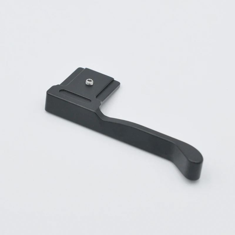 Thumb Hotshoe Thumb Grip Made Hand Grip per Fuji Fujifilm X100 V X100V X-100V fotocamera Mirrorless con strumento nero