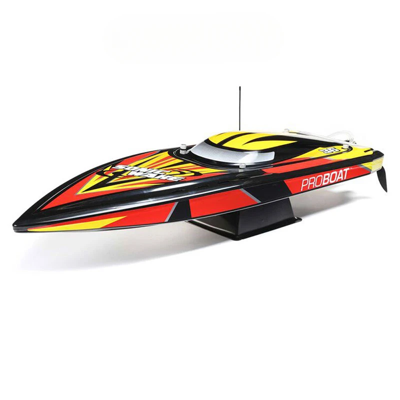 

RC Electric Brushless Speedboat 36-inch V2 Remote Control Rowing Model V Racing Boat Model Finished Toy High-speed Ship Model