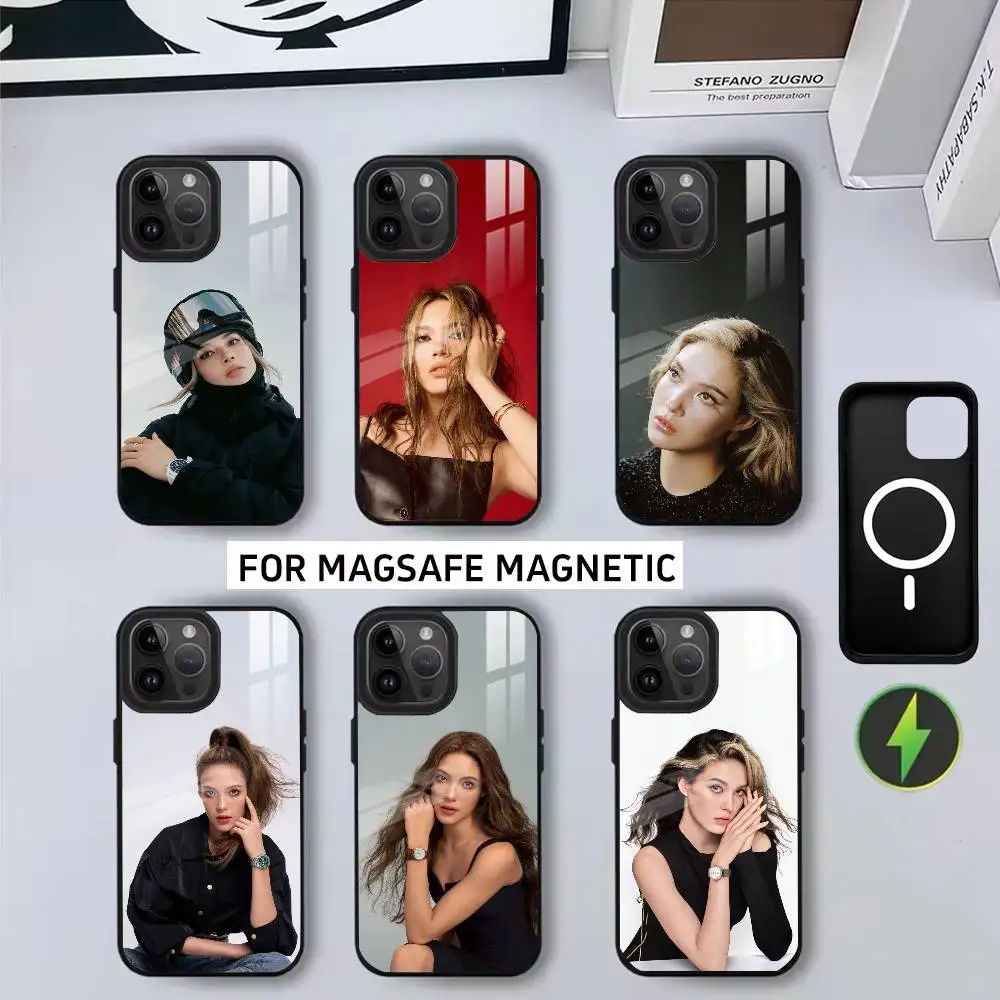 

COOL Girl E-Eileen G-Gu-EG Phone Case For iPhone17,16,15,14,13,12,11 Plus,Pro Magnetic For Magsafe Wireless Charging