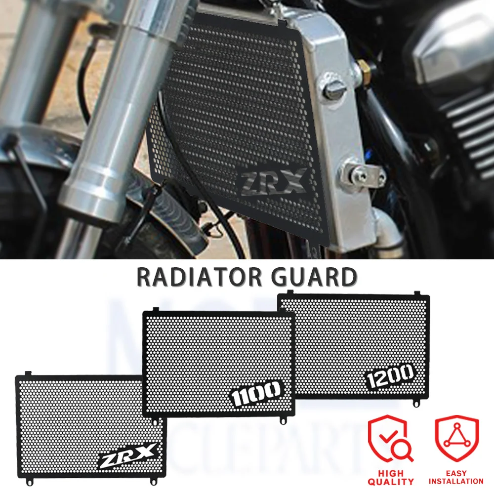 

ZRX 1100 1200 R/S Motorcycle Radiator Guard Protector Cover FOR Kawasaki ZRX1100 1997-2000 ZRX1200R 2001-2008 ZRX1200S 2001-2004