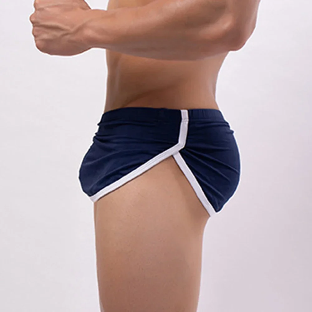 

Mens Sissy U Convex Pouch Trunks Boxer Briefs Comfy Underpants Breathable Underwear Shorts Mesh Arrow Pants Erotic Lingerie