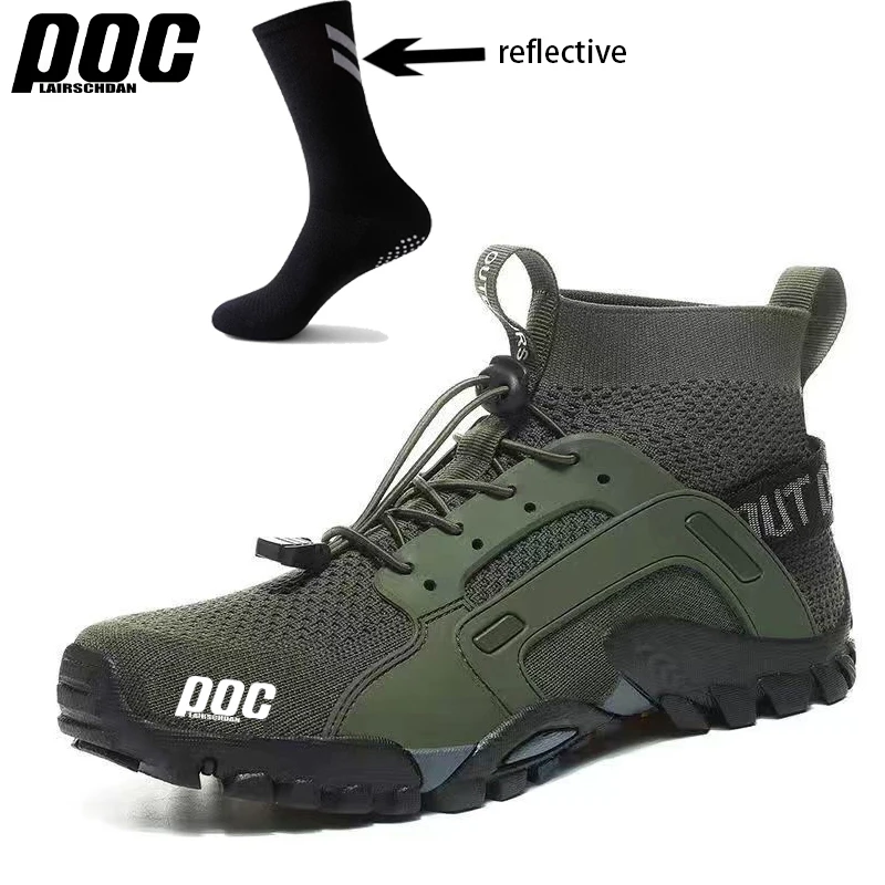 LairschDan POC 2025 Cycling Shoes zapatillas ciclismo Men Motorcycle MTB Shoes Road Bicycle Sneakers Outdoor Hiking Sneakers