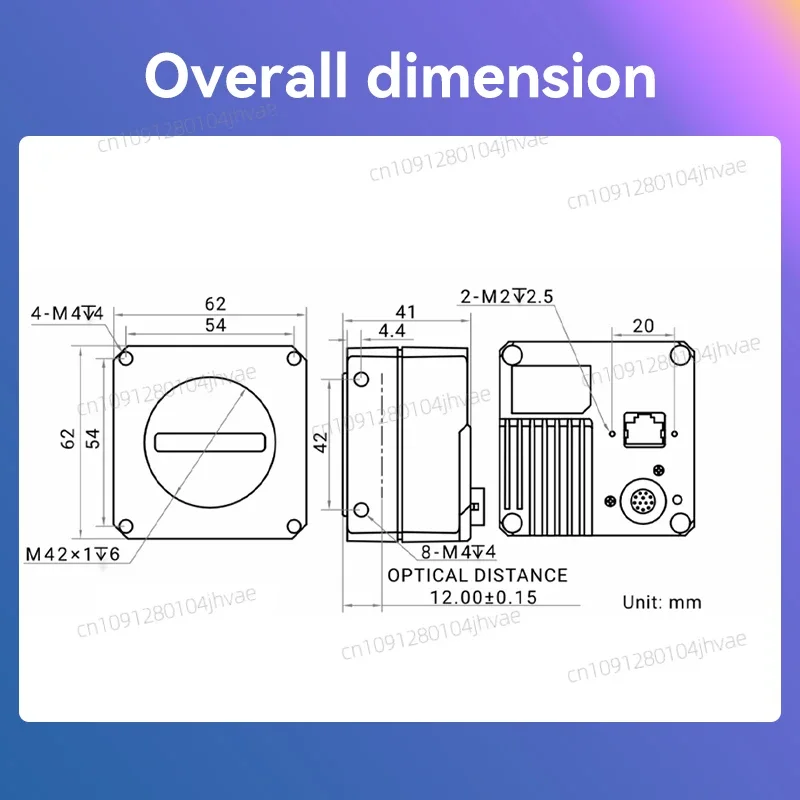 HIKROBOT MV-CL022-91GC Оригинальный CMOS-сенсор, камера линейного сканирования, роботизированная камера с управлением движением, промышленность