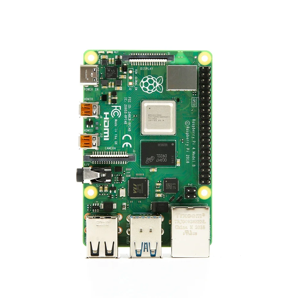 Latest Raspberry Pi 4 Model B 8GB RAM 1.2 version BCM2711 Quad core Cortex-A72 ARM v8 1.5GHz 64-Bit OS