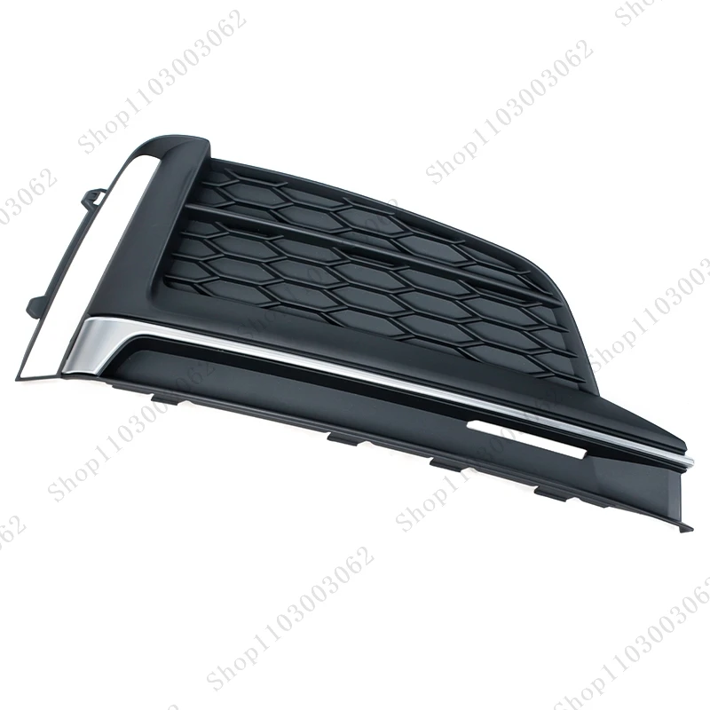 Front Bumper Fog Light Lamp Grille Grill Cover For Audi A5 Sport S5 Sline 2017 2018 2019 8W6807681FRU6 8W6807682FRU6 Car Parts