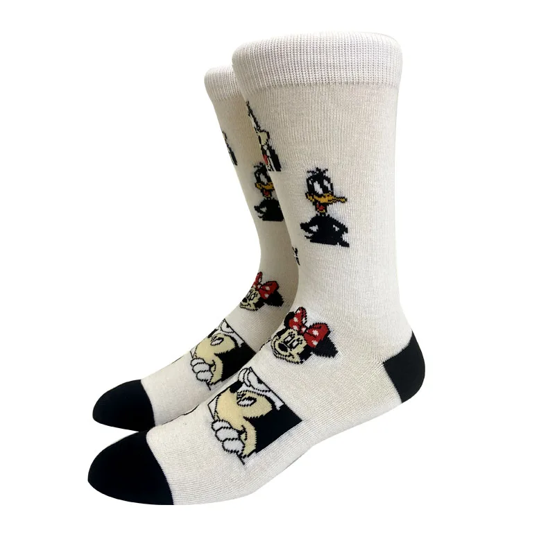 2023 New Anime Women Men Socks Long Socks Men‘s Knee-High Cosplay Sock Adult Personality Hip Hop Harajuku Long Funny Socks 36-45