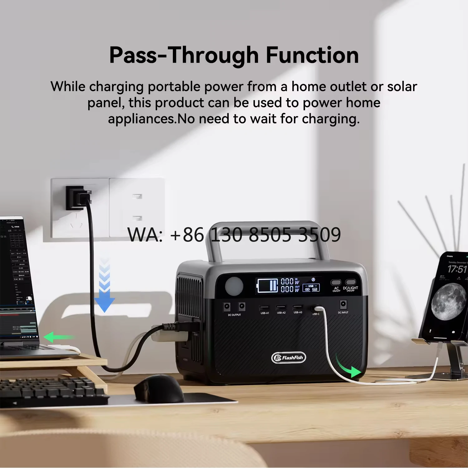

Portable 300 Watt Solar Charger Set Up Power And Generator Electricity Home Solar Backup Battery Power Bank Price For Home Use
