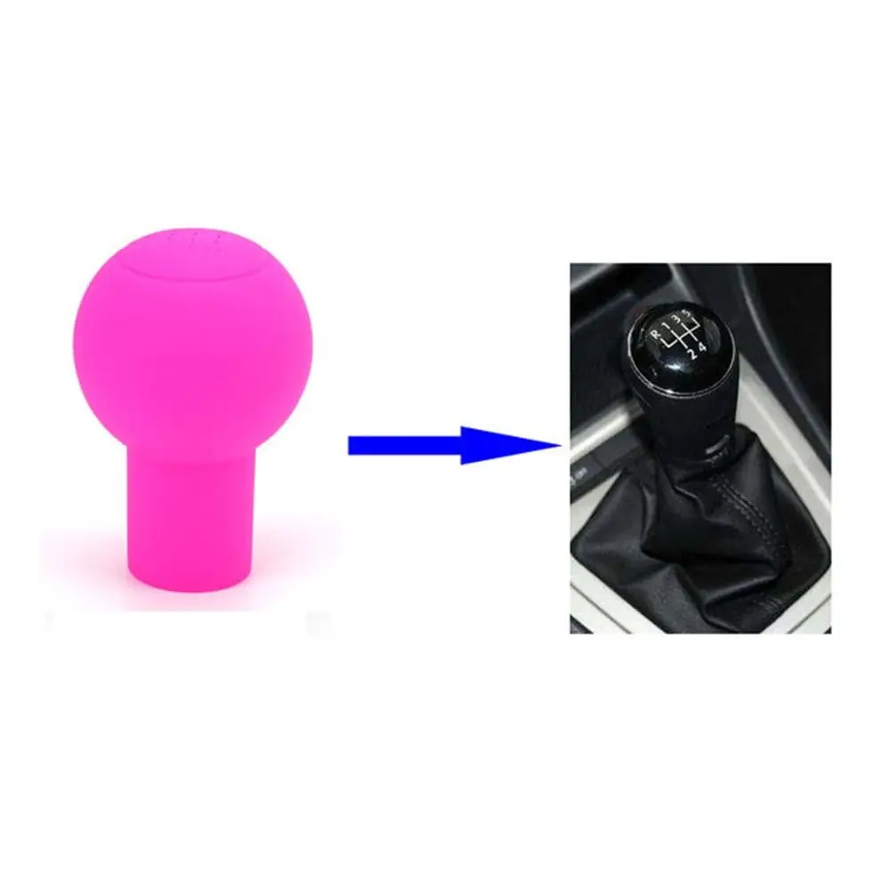 

Durable Stick Lever Shell Anti-skid Manual Silicone Lever Shift Knob Gear Knob Cover Shift Knob Cover Shift Gear Knob Cover