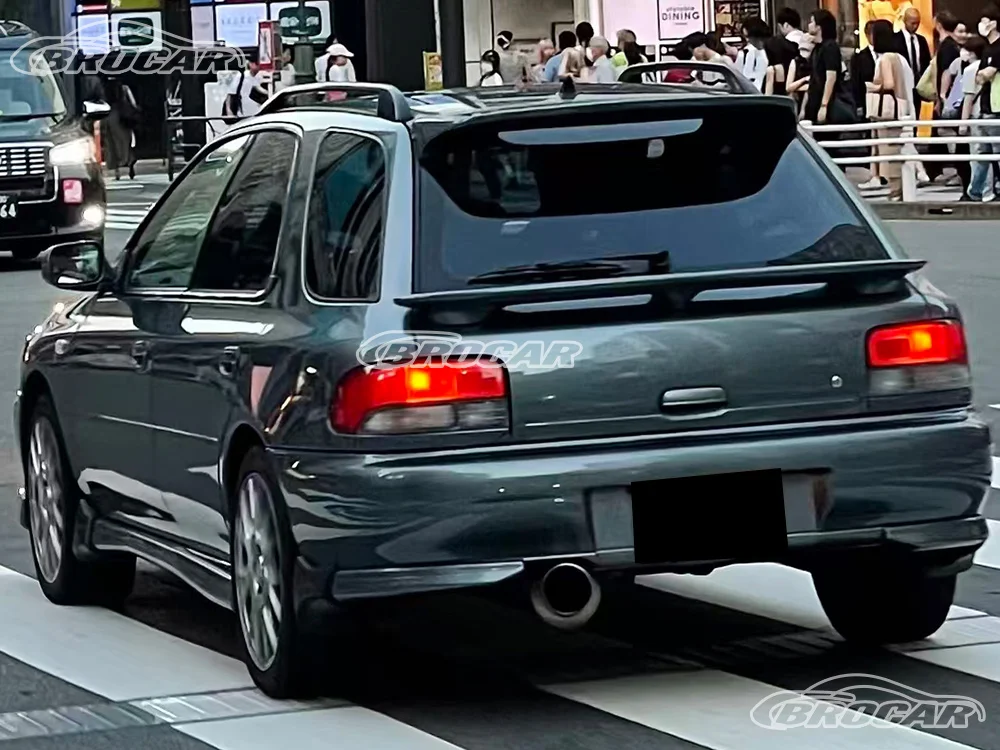 Subaru IMPREZA GC8 GF8 WRX Sti Factory Style Hoge Kwaliteit 100% Carbon Fiber Dak Spoiler Kofferbak Spoiler Wing Spoiler (1993-2003)