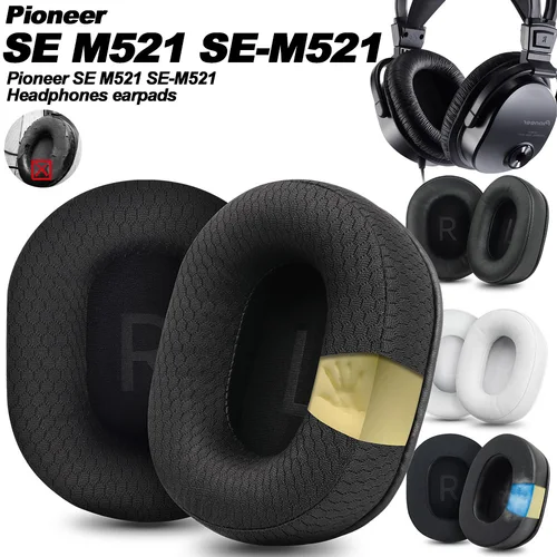 Pioneer SE-M521 SE-M531 SE-M555V diadema de repuesto almohadillas para los oídos cojines para auriculares orejeras de proteína