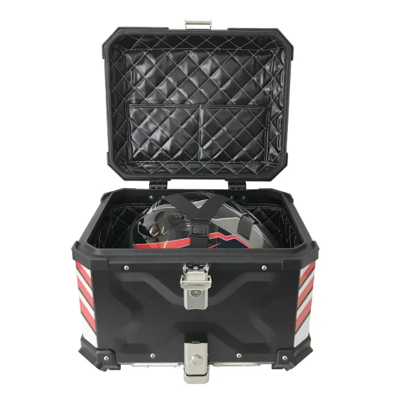 Motorcycle trunk 22L/36L/45L/55L/65L/80L/100L aluminum alloy trunk quick disassembly