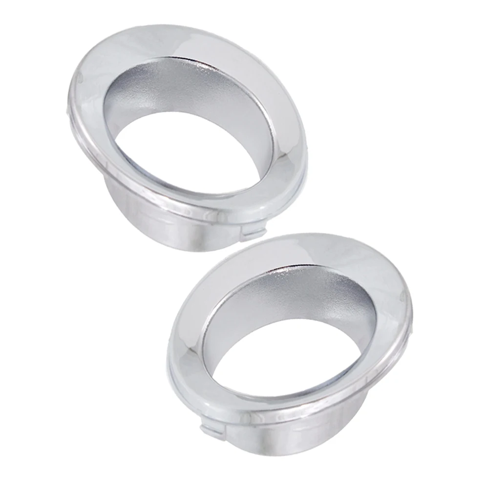 

1 Pair Car Front Fog Light Trim Bezel Chrome Base Model 51117127941 51117127942 For MINI For COOPER 05-08 Exterior Parts