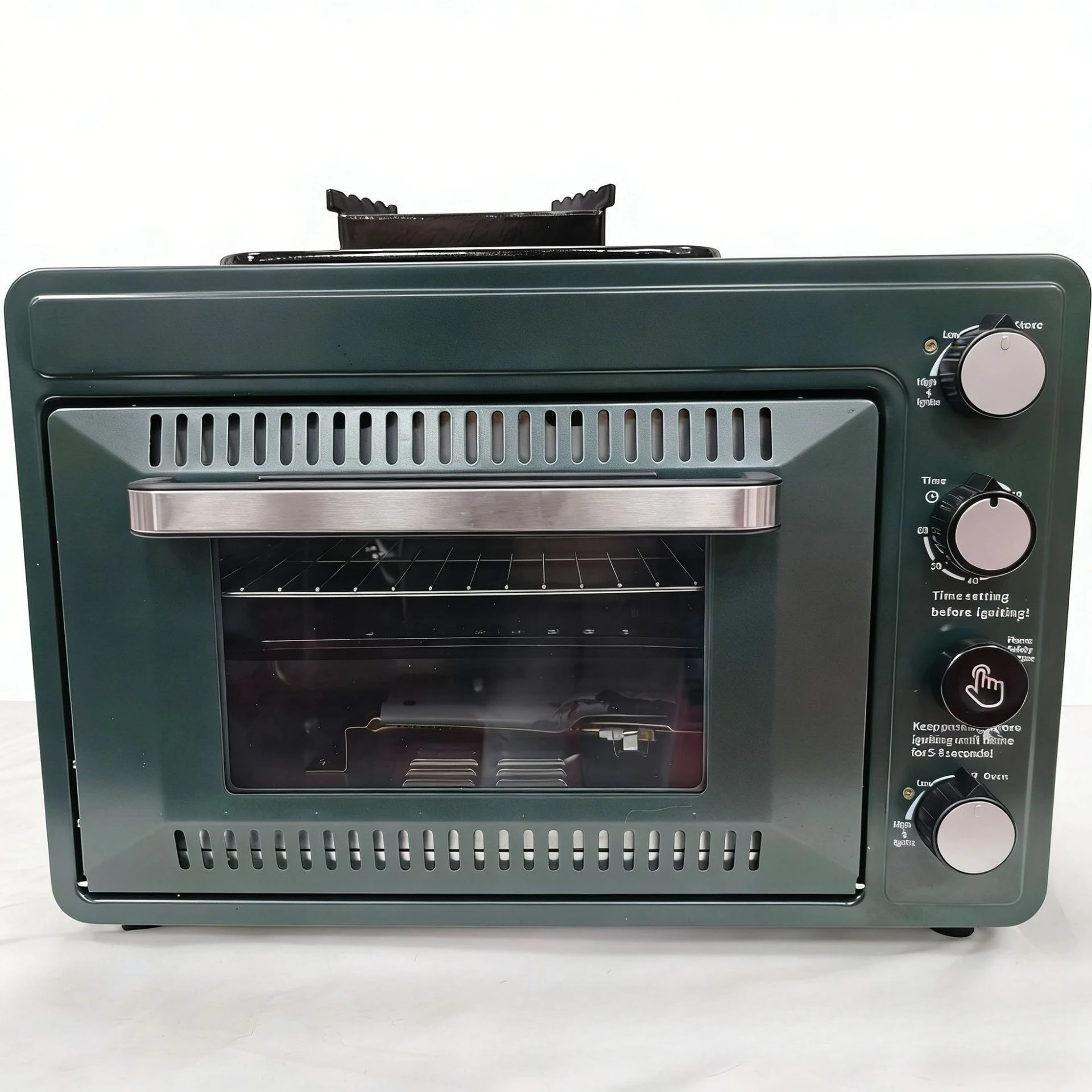 Outdoor Gas Grill Cassette Grill Integrated Oven Large Capacity Baking Home Camping Camping Portable