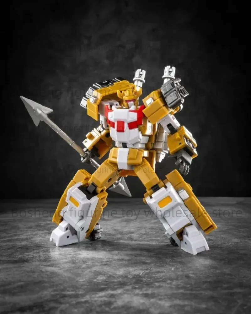 ของเล่นแปลงร่างแท้จากโรงงาน Iron Factory รุ่น IF EX-69 EX69 Star Combination Bison Bullfight Hammer ตุ๊กตาขยับได้