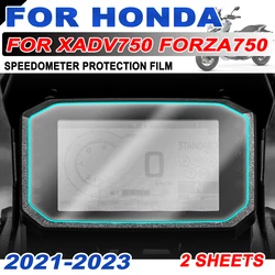 혼다 Forza X-ADV 750 X-ADV750 Forza750 2021 - 2024 오토바이 액세서리 클러스터 스크래치 방지 필름 화면 보호기