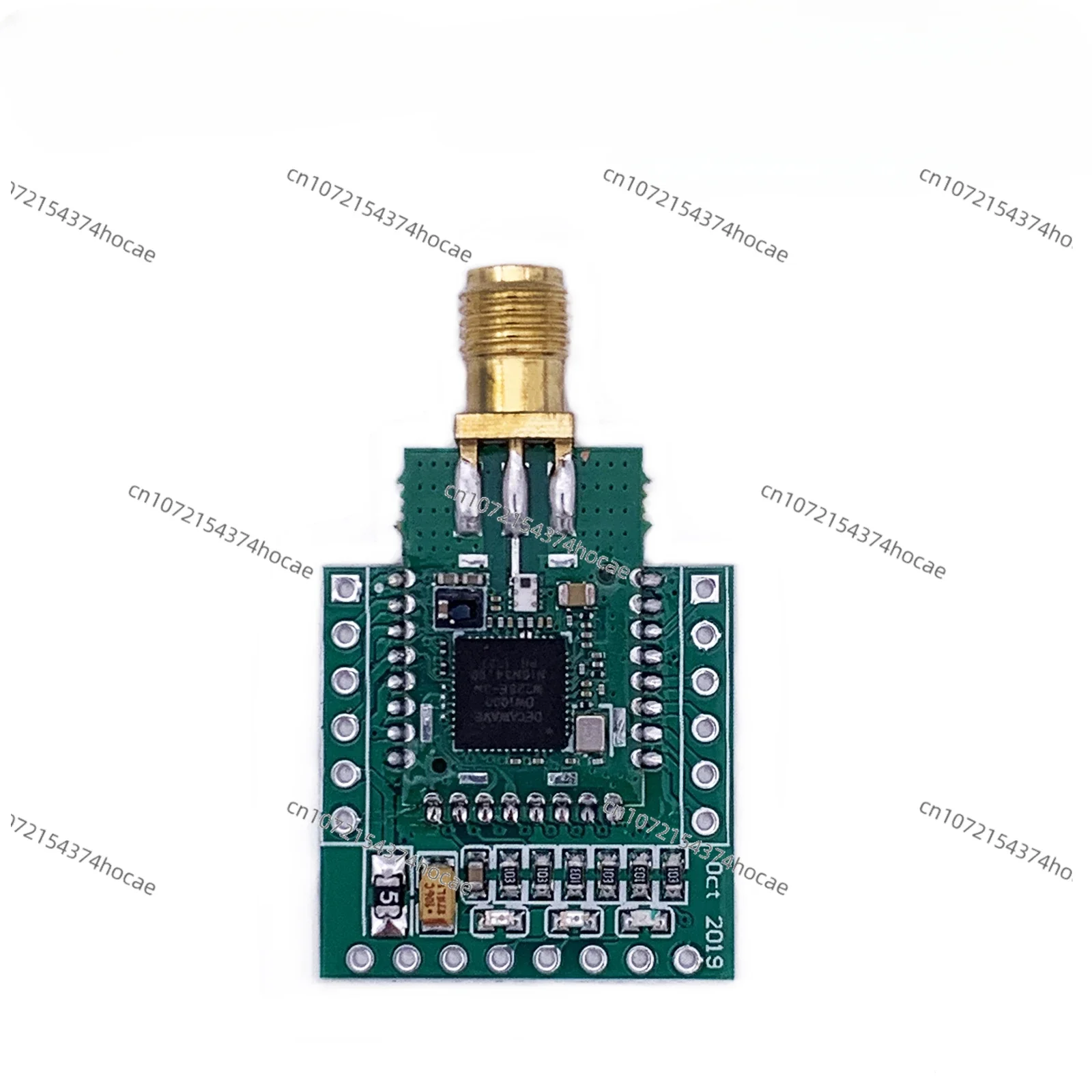 5PCS DWM1000 UWB Positioning Adapter Board Development Artifact Pure Circuit Board No Welding Circuit PCB