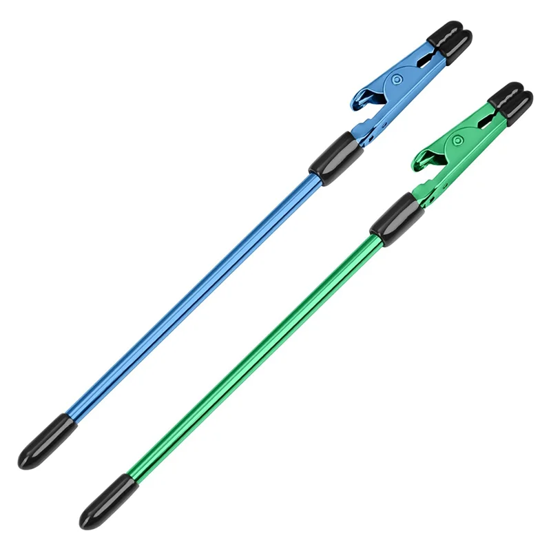 A40T 2PCS Bracelet Helper Tool - Fastener Helper Tool For Bracelet, Necklace, Jewelry, Watch - Blue, Emerald
