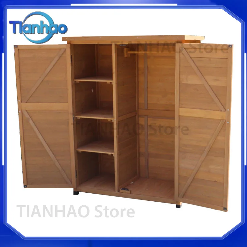 Balcony Cabinet for Outdoor Use Rainproof Sunscreen Storage Locker for Kindergarten Toy Storage Large Size Cabinet