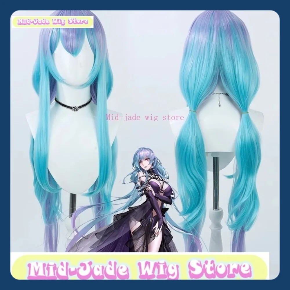 Wig Mid-Jed Toko Path To Nowhere Hamel Wig Cosplay Permainan Anime Wig Sintetis Pesta Halloween Bermain Peran