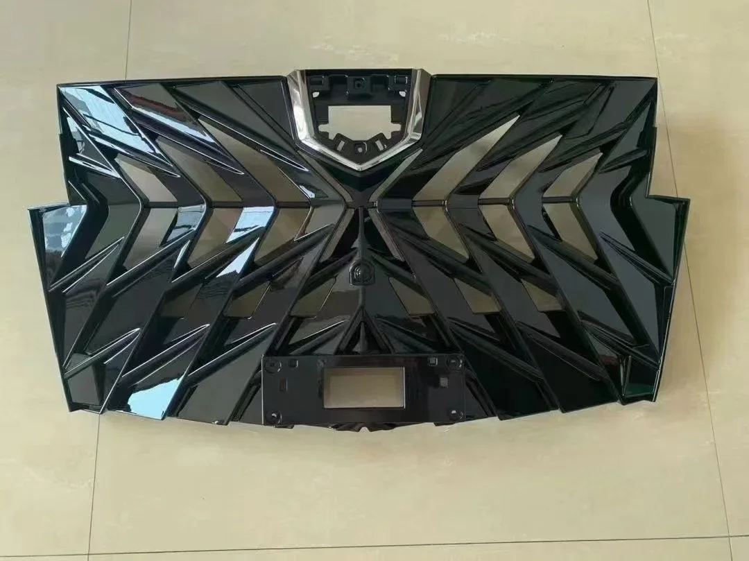 special facelift body kit for alphard 20 series 2008-2014 upgrade to alphard black gold grille