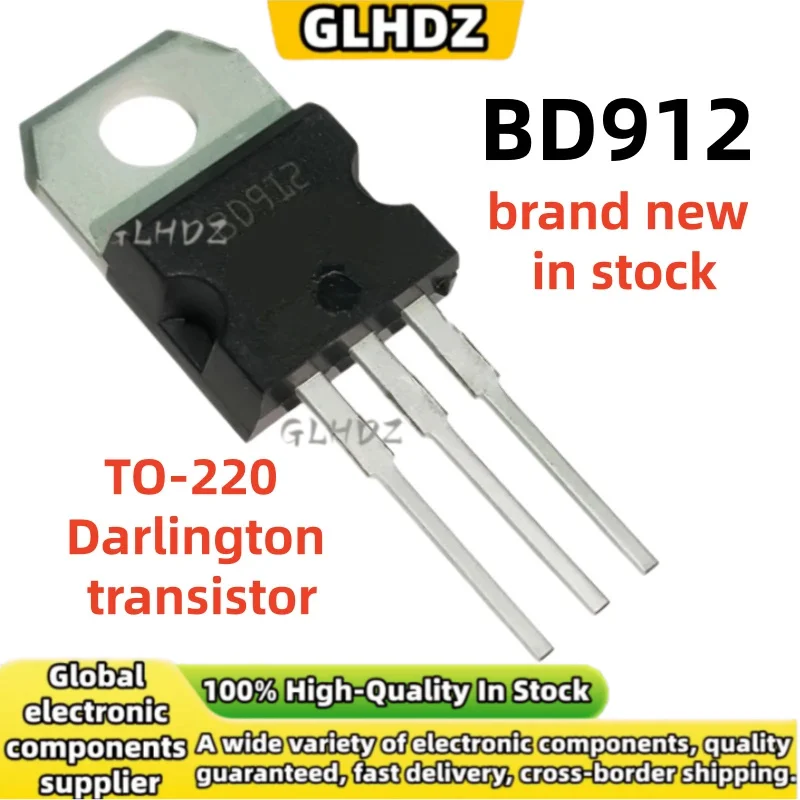 10PCS-20PCS-30PCS BD912 High quality and NEW Darlington transistor TO-220 spot goods