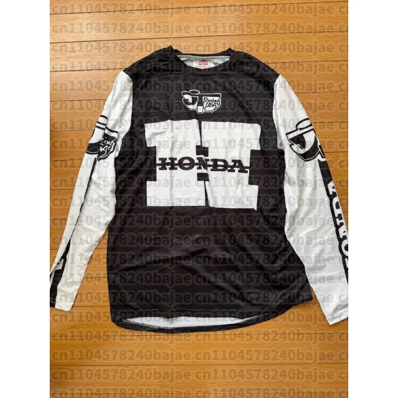 

Honda Summer Moto Cycling Long Sleeved Tee Breathable Motocross Jersey for Men And Women Motorcycle Racing Enthusiasts Uniform