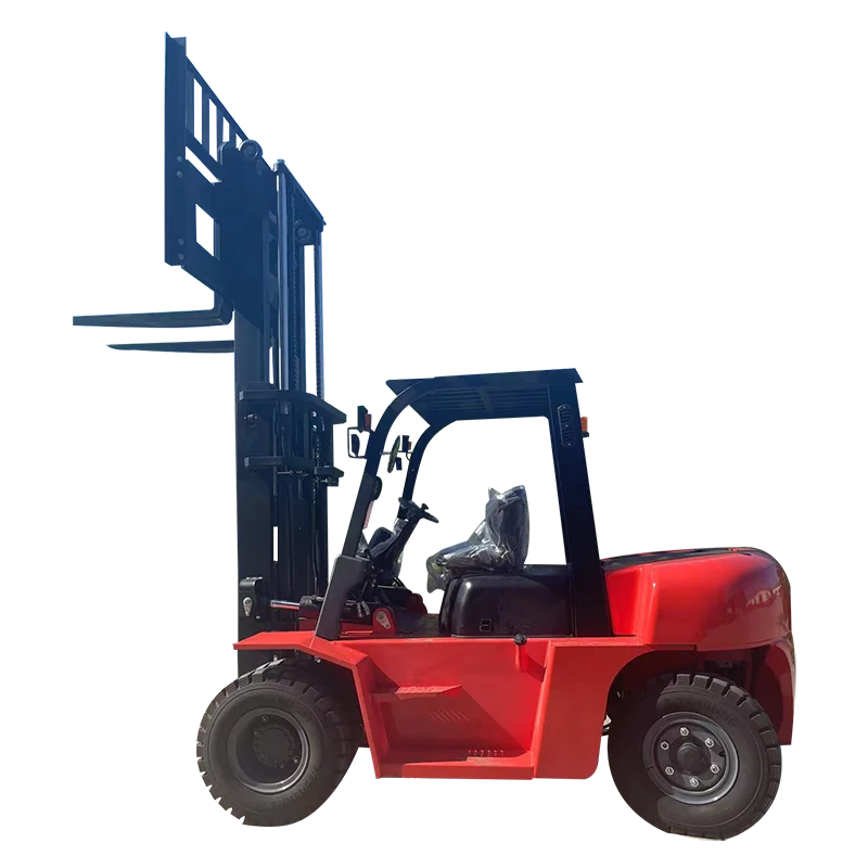 Factory customized forklift loader, four-wheel drive household small diesel four-wheel drive forklift