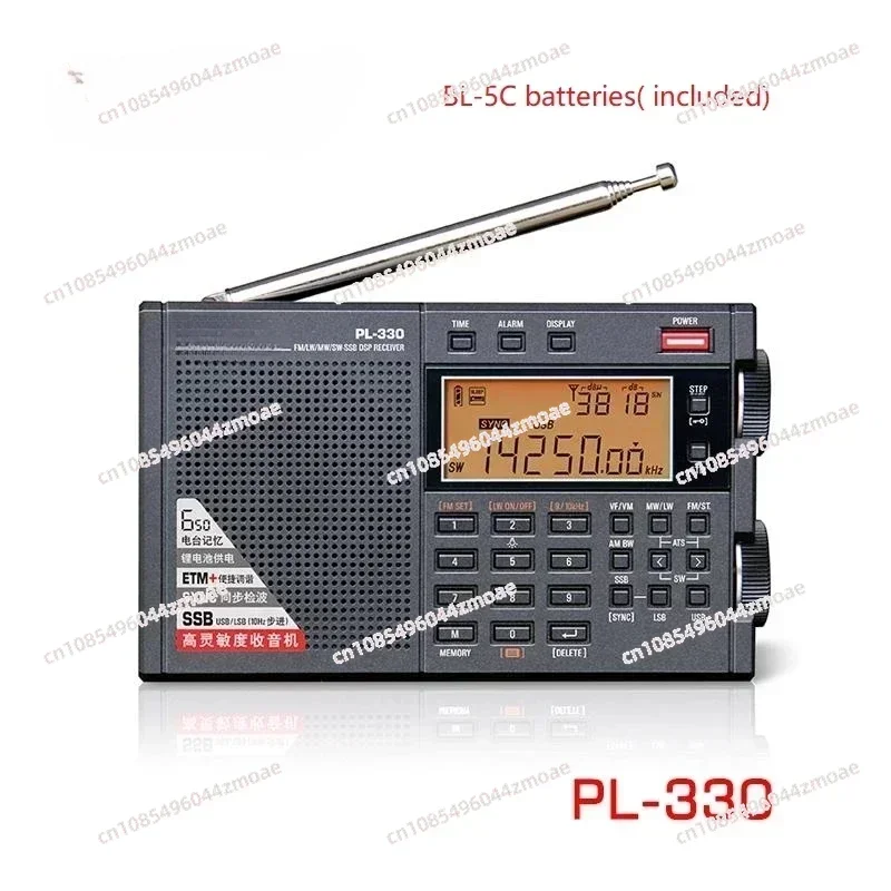 New PL-330 Radio FM /LW/SW/MW - SSB all-band radio , pl330 Portable radio firmware 3306